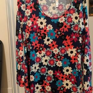 Floral LulaRoe Lynnae